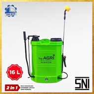 PROMO Knapsack Sprayer Alat Semprot 16 Liter TOP AGRI manual elektrik