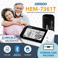 *SG Official Dealer* Omron HEM 7361T Premium Smart Upper Arm Blood Pressure Monitor 5 YEARS WARRANTY BPM Monitors