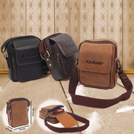 Quality cowhide men's shoulder bag, kickers bag, Code: Small Kickers Bag