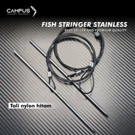FISH STRINGER STAINLESS Nylon Rope Spearfishing FISH Skewer