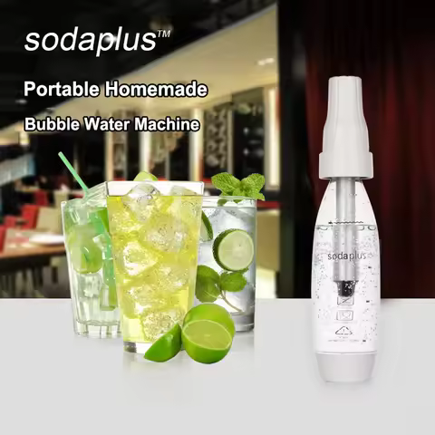 New 1000ml Portable Soda Water Machine DIY Homemade Carbonated Beverage Machine Home Juice Soda Maki