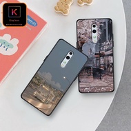 Oppo Reno Z - Oppo Reno Case - Cover With Night Landscape Printing - High Quality TPU Material