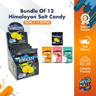 [Bundle Of 12] Himalayan Salt Candy Sport Candy Extra Cool Lemon Ginger Lemon Vajomba Actiwhoosh Min