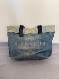 Coach tote bag 罕有牛仔超輕袋 環保價$200