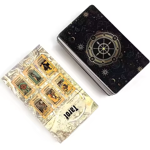 Meaning Tarot Card For Beginner Tarot, Keyword Antiqued Tarot Deck, 78 Cards Fortune Telling Game Di