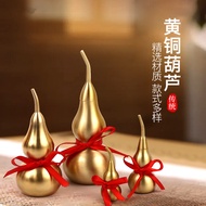 Brass Gourd Wholesale Gourd Pendant Home Lucky Car Gourd Five Emperor Money Pendant Accessories Gour