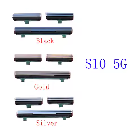 1Set Power On Off Swith Volume Button For Samsung Galaxy S10 5G G977 G977B G977N S10E G970 G970U G97