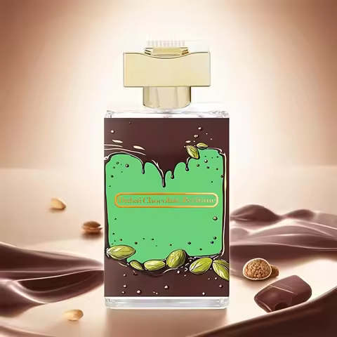 Arab Dubai Chocolate Pistachio Kunafa Eau De Parfum,Nuts/Caramel/Amber Fragrance Vanilla Perfume,Lon
