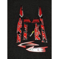 F1ZR fizr 2002 black striping sticker F1ZR 2002 black orange stripingORANGE