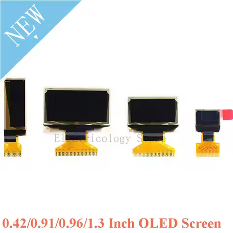 OLED Display LCD 0.42 0.91 0.96 1.3 Inch Blue White LCD Screen Display Module OLED Module 0.42'' 0.9