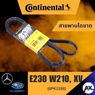 CONTINENTAL Alternator Belt Benz E230 W210 SUBARU XV Front W210 6PK2155 W210