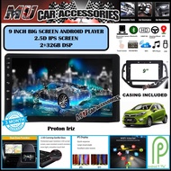 (2RAM 32GB DSP IPS SCREEN)Proton Iriz 9" Inch Android 9 GPS OEM Plug & Play 2 DIN/Double Din Player