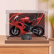 Ducati Panigale V4S Motorcycle Acrylic Display Box Suitable for Lego 42202 Anti-dust Storage Box