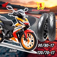 TAYAR MAXXIS HONDA RS150 STANDARD TAYAR 90/80-17 & 120/70-17 DIAMOND & VICTRA S98