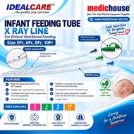 INFANT FEEDING Tube with X Ray Line 5,6,8,10FR EXP:12/2027