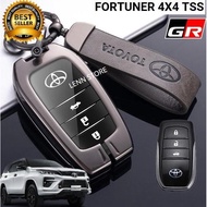 Toyota Fortuner 4X4 Tss Gr Sport Metal Leather Remote Key Cover 2024 2025