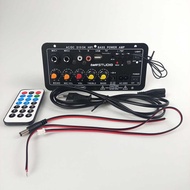 Amplifier Board Audio Bluetooth USB FM Subwoofer DIY