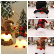 NORYX Elf Gnome Light, Antlers Dwarf Rudolph Gnome Glowing Doll, Creativity illuminated Lattice Hat 