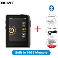 RUIZU A58 Metal MP3 Player No Built-in Memory/16GB 24bit DSD256 HiFi Lossless Decoding Audio Players
