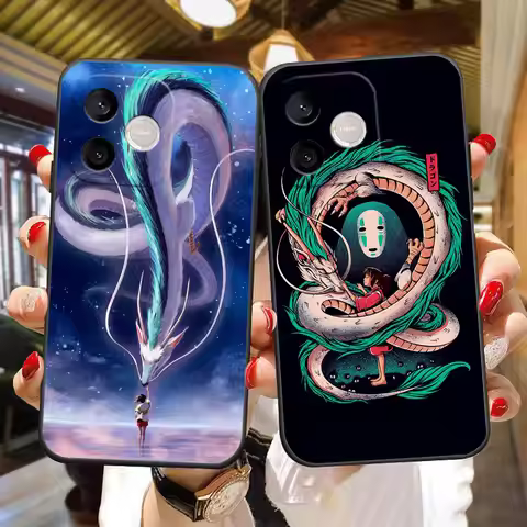 Anime No Face Spiriteds Aways Phone Case For HUAWEI NOVA 3I 7I HONOR 600 400 90 X6B X6D X7A X7B X7D 