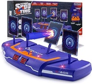 PlayFleur USB Shooting Target for Nerf Guns Toys, Electronic Auto Scoring Reset Digital Targets, Ideal Gift Toy for 5,6,7,8,9,10+ Years Old Kids Boys &amp; Girls