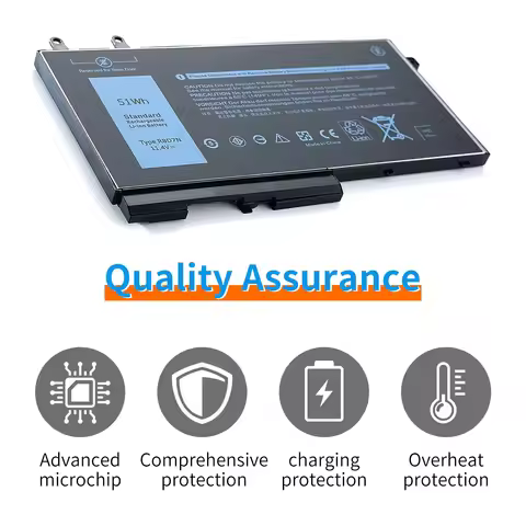 4GVMP R8D7N Laptop Battery For Dell Latitude 5400 5500 Precision 3540 Inspiron 7590 7591 7791 2-in-1