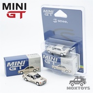 MINI GT 1:64 190 E 2.3-16 #11 Ayrton Senna 1984 Nürburgring Race of Champions w/ Figure Diecast Mode