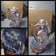 the Scene Model of the GK Nika Luffy Combat Edition Statue Action Figure