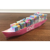 Children Educational DIY Three-Dimensional Handmade Simulation Ship Model Ship Cargo Ship Civil Use 