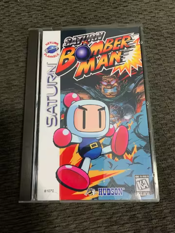 Saturn Copy Disc Game Bomberman With Manual Unlock SS Console Game Optical Drive Retro Video Direct 