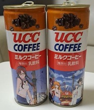 絕版 EVA 新世紀福音戰士 聯乘 UCC coffee Neon Genesis evangelion world 富士急 Fuji Q 遊樂場限定紀念咖啡罐 吉罐 空罐 已開收藏用 明日香 淩波麗