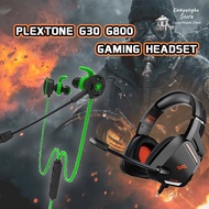 KL SEND PLEXTONE G30 G800 Gaming Headset With Dual Microphone For PC/PS4/XBOX/Nintendo Switch/Ipod