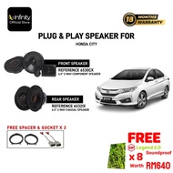 Infinity Plug & Play Speaker For Honda City. Infinity Reference 6530CX & Infinity Reference 6532EX