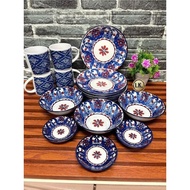 YAYAMANIN plate set6 pcs-8” inches fruit plate 3 pcs-7”inches bowl3 pcs-saucer4 pcs MuGs