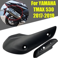 สำหรับ YAMAHA T-MAX TMAX 530 TMAX530 T-MAX530อุปกรณ์มอเตอร์ไซค์ไอเสียท่อคุ้มครองปกยามต่อต้านลวกความร้อนโล่