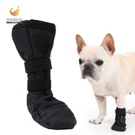 SHGIRLRL Dog Protective Boot, Waterproof Post-Injury Dog Paw Protector, Injury Recovery Shoe UQD3