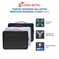 Shockproof bag Tomtoc Defender-A22 Laptop Briefcase MacBook 16 inch A22F2 - Genuine product