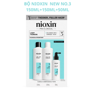 Nioxin Pro Clinical System No.3 Giúp Giảm Rụng Dành Cho Tóc Đã Qua Sử Dụng Hóa Chất Rụng Nhẹ