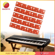 [Baosity1] 61 Key Digital Keyboard Conductive Rubber Pad Orange Contact Strip for Efficient Circuit 