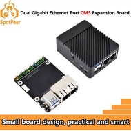 Raspberry Pi CM5 Compute Module 5 Dual Gigabit Ethernet RJ45 Expansion IO Base Board waveshare CM5-D
