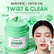 4.4 NEW LAUNCH SKINTIFIC Clear All Cleansing Balm Twist Clean Gentle&Moist Waterproof Makeup Remover