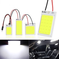 1PC COB 18 24 36 48 Led Panel T10 BA9S T4W Festoon Dome Adapter W5W C5W Car LED bulbs Reading lamp C