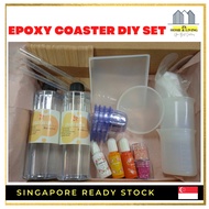 1:1 Epoxy Resin Coaster DIY set DIY coaster mold set
