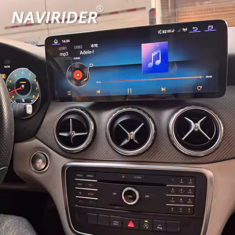 12.8inch Car Radio For Mercedes Benz GLA CLA A Class C117 X117 W176 Android15 Multimedia Video Playe