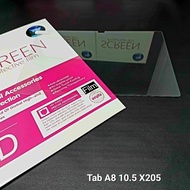 Tab A8 10.5 X200 X205 Samsung Tab Tempered Glass 9HD+ 2.5D