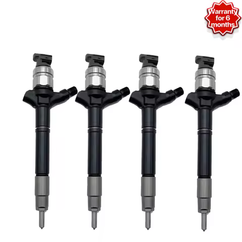 4PCS Common Rail Injector 095000-7630 095000-7640 23670-0R170 23670-09290 For Toyota 2AD-FTV