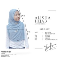 ALISHA HIJAB (NEW) ACTIVE SERIES (HIJAB SPORT ANAK)