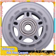 【D&F】Skating Shoes 608ZZ Bearing Inline Skate Wheel Clear Gray