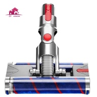 Double Soft Roller Head Quick Release Electric Floor Head for Dyson V15 Vacuum Cleaner Parts