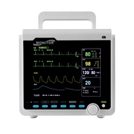 CMS6000 8'' color Patient Monitor 6 Parameters ICU CCU Vital Signs ECG, NIBP ,SPO2 Machine + Pulse Rate CE